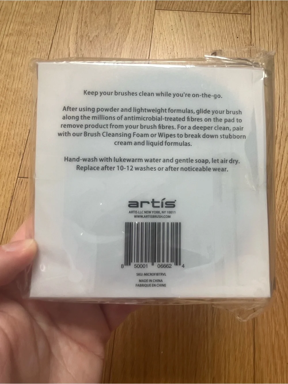 3/$15 New Artis Brush Cleaning Pad, Travel